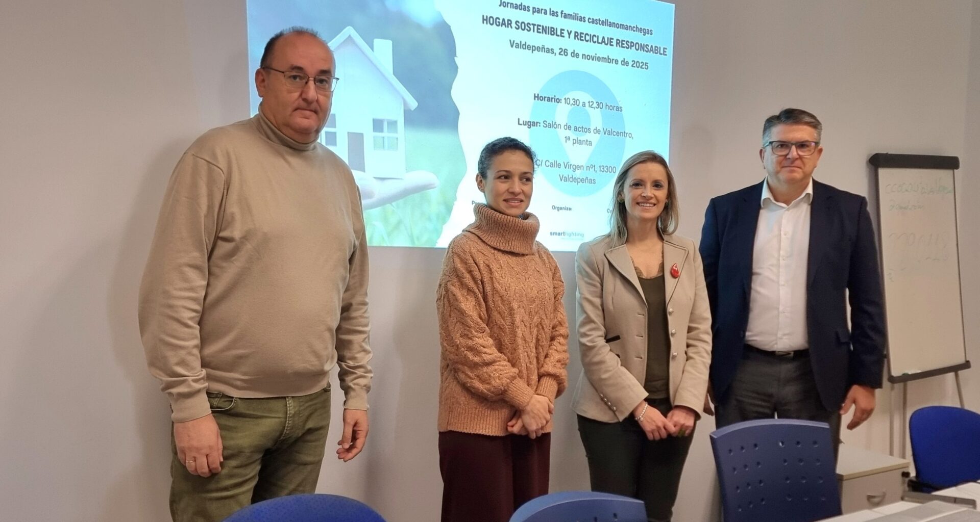 El hogar sostenible y el reciclaje responsable se aborda en una jornada en Valdepeñas - Ayuntamiento de Valdepeñas