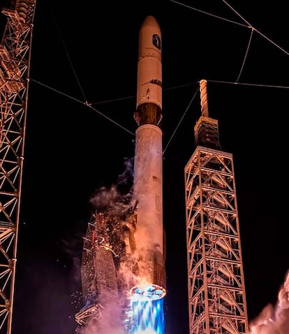 Despegue del cohete New Glenn de Blue Origin