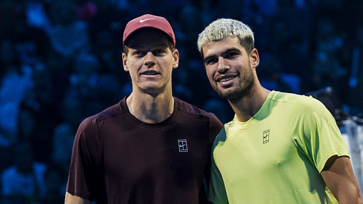 Henman explica el motivo decisivo por el que Sinner venció a Alcaraz en las ATP Finals. Foto: Gettyimages