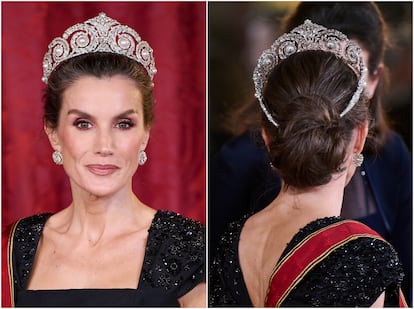 Tiara Cartier reina Letizia