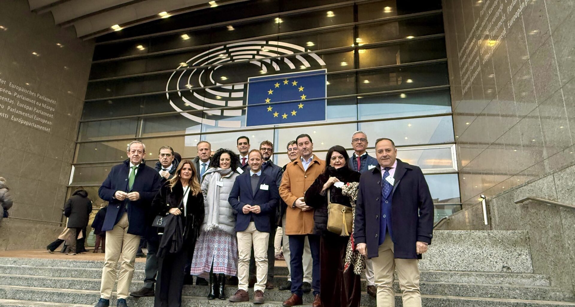 El alcalde viaja a Bruselas junto a una delegación jiennense para defender el olivar andaluz – Ayuntamiento de Alcalá la Real