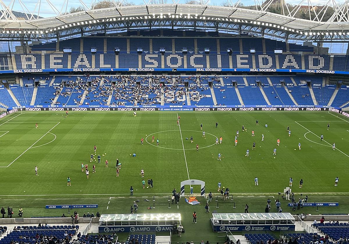 El derbi entre Real Sociedad y Athletic, en directo