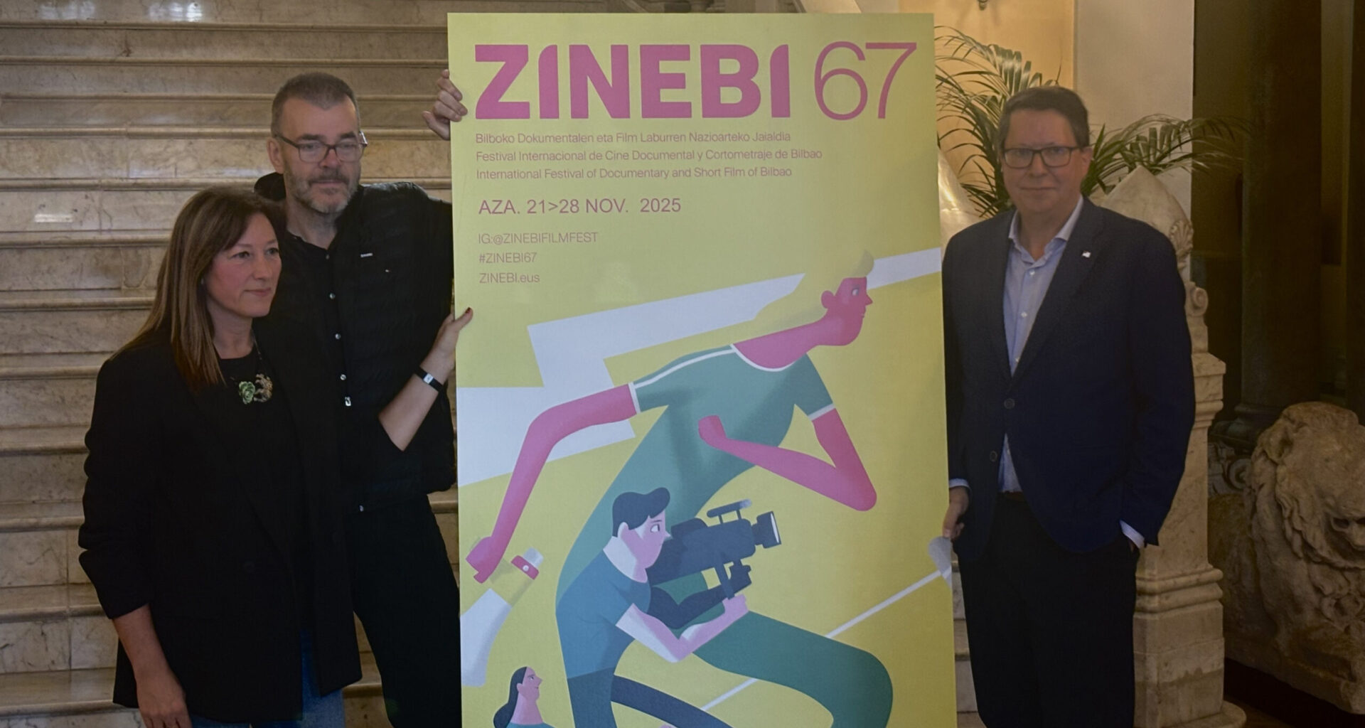 ZINEBI presenta su 67ª edición con 156 películas de 44 países y a Pablo Berger como Mikeldi de Honor