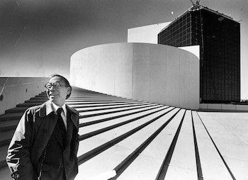 I. M. Pei en la