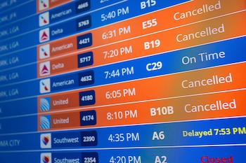 Los horarios de vuelo y