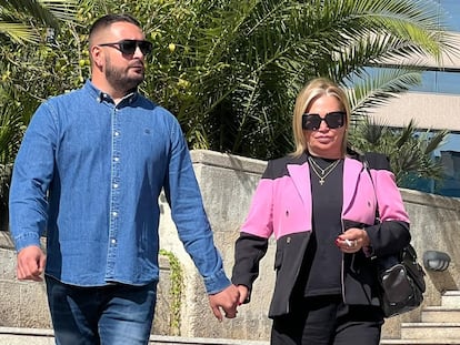 Belén Esteban y Miguel Marco