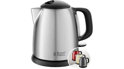 Vista del hervidor Russell Hobbs con descuento en Amazon.