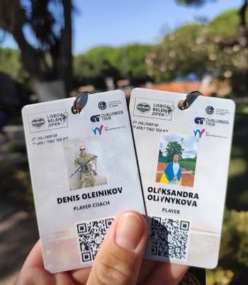 Las credenciales de Oleksandra Oliynykova