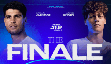Jannik Sinner y Carlos Alcaraz, seis finales disputadas en 2025. Fuente: ATP