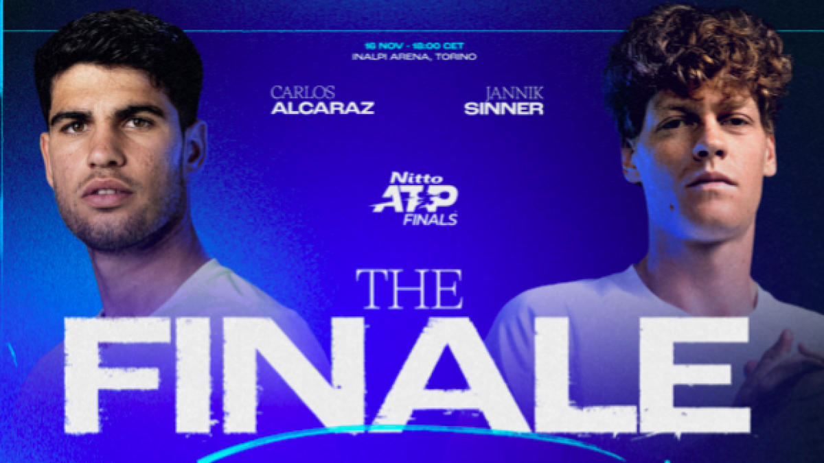 Jannik Sinner y Carlos Alcaraz, seis finales disputadas en 2025. Fuente: ATP