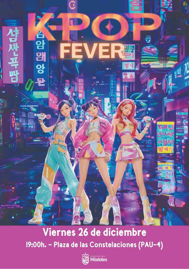 K Pop Fever, uno de los espectáculos destacados de la programación de Navidad de Móstoles este año