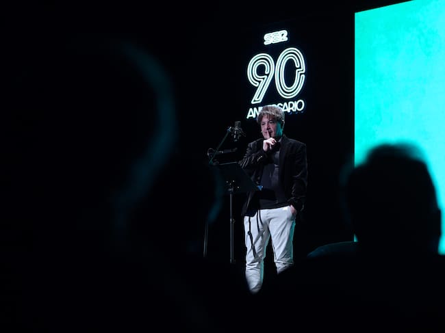 Juan Carlos Ortega durante la Gala del 90 Aniversario de Radio Valladolid