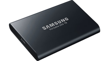Disco SSD externo. 
(Samsung)
