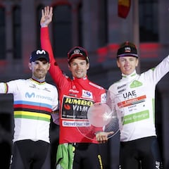 Valverde, Roglic y Vingegaard: los ‘únicos’ que pudieron con Pogacar