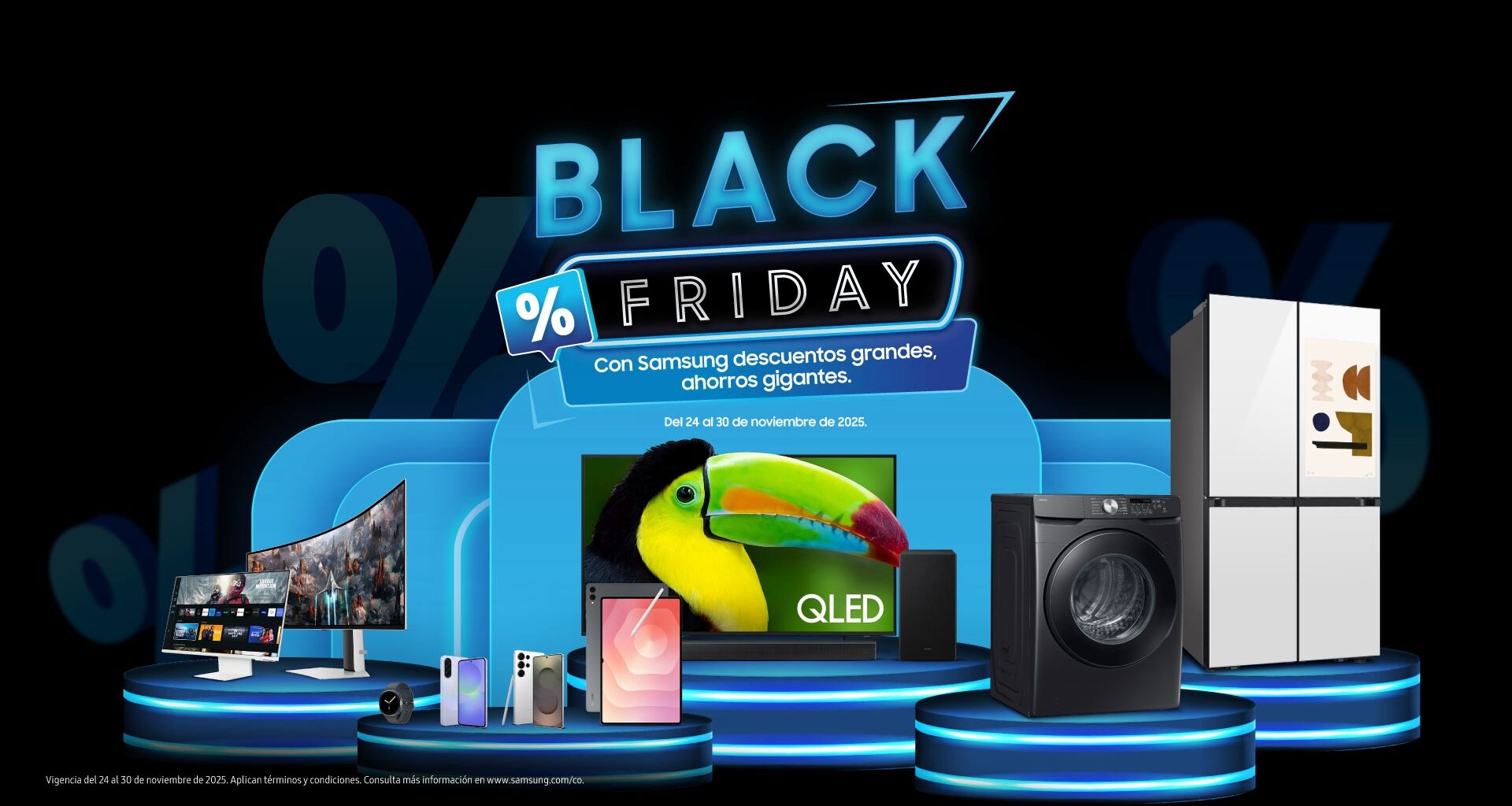 Samsung anuncia Black Friday con descuentos de hasta 45% en productos con inteligencia artificial – Samsung Newsroom Colombia