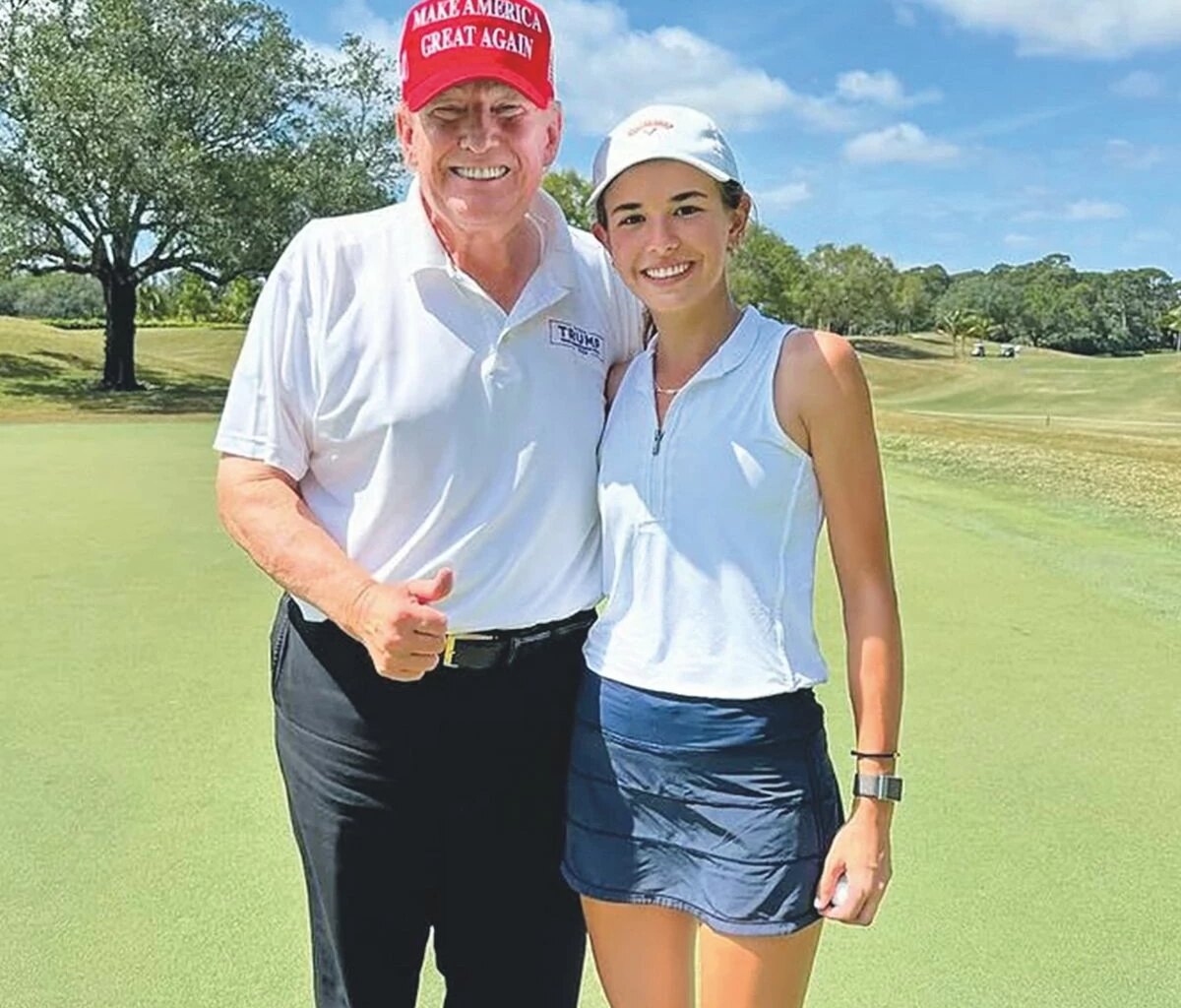 la nieta del presidente se lleva los focos