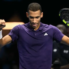 Resumen, resultado y ganador del Shelton - Auger-Aliassime: fase de grupos de las ATP Finals
