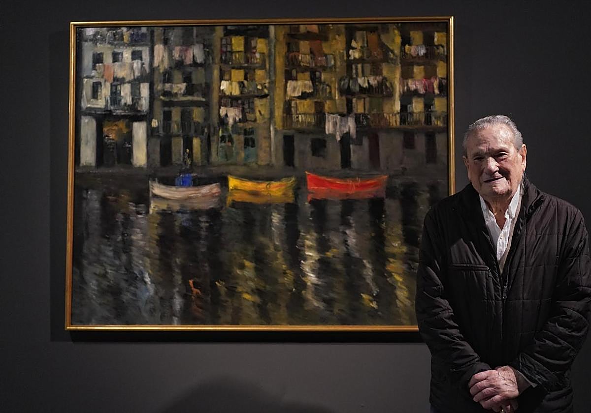 El puerto de Ondarroa desembarca en Itsasmuseum con la obra de García Ergüin