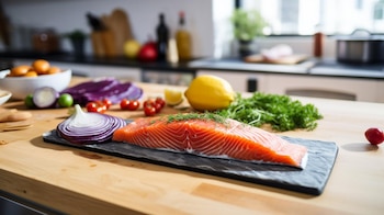 El consumo de verduras y