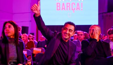 Xavi ‘vota’ a Víctor Font