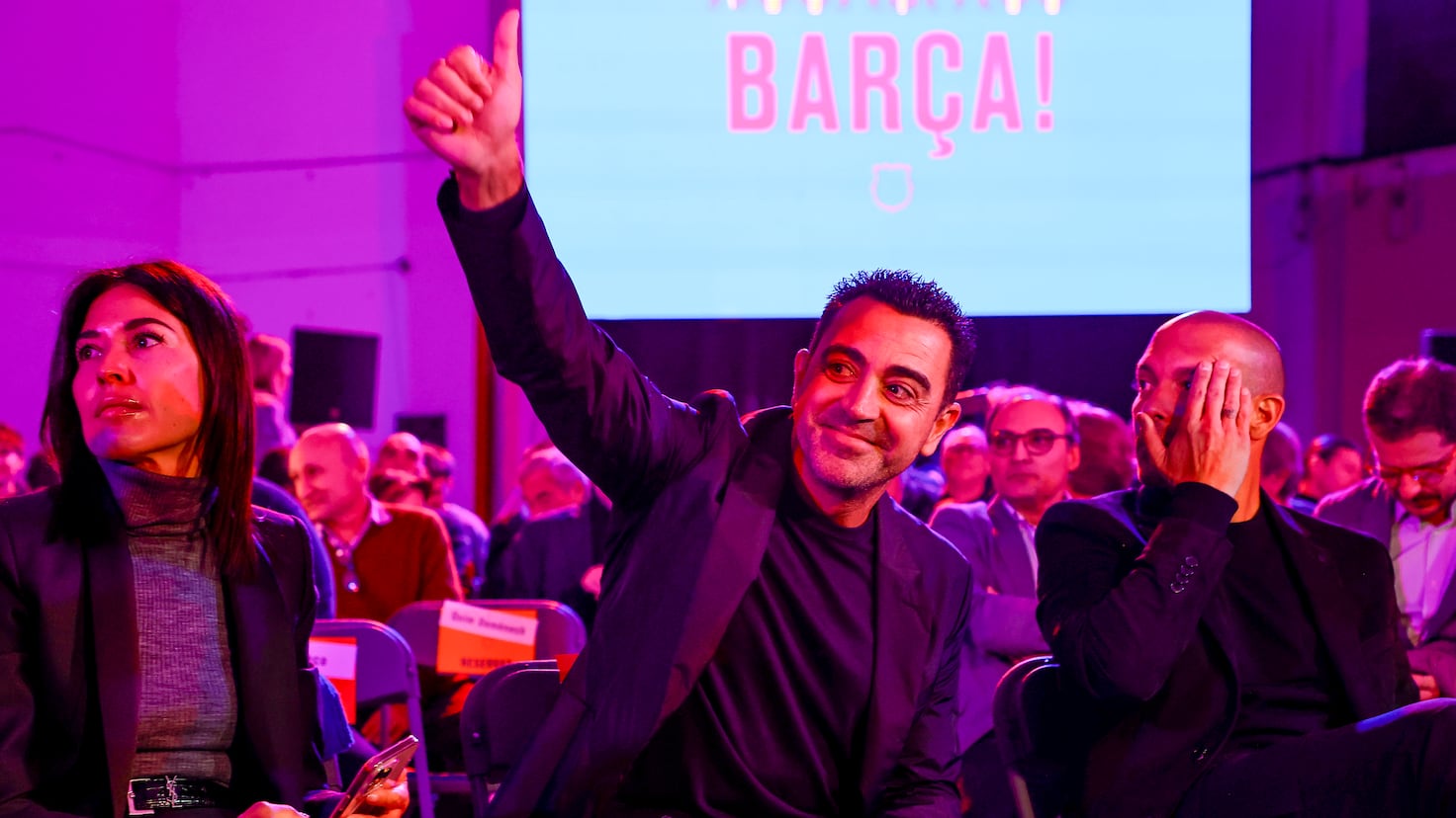 Xavi ‘vota’ a Víctor Font