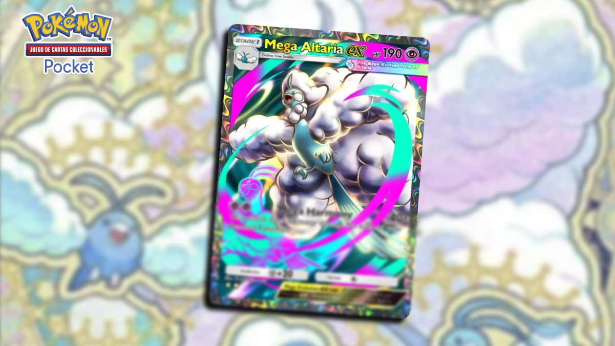 Este mazo de Mega Altaria ex es imparable en JCC Pokémon Pocket
