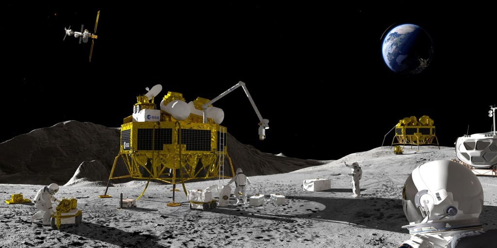 Así es Argonaut, la nave de carga europea que aterrizará en la Luna en 2030