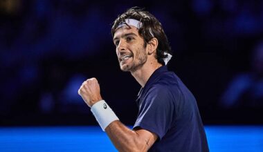 Musetti: "Me he esforzado demasiado por llegar a estas ATP Finals y no he disfrutado de ciertas cosas". Foto: Gettyimages