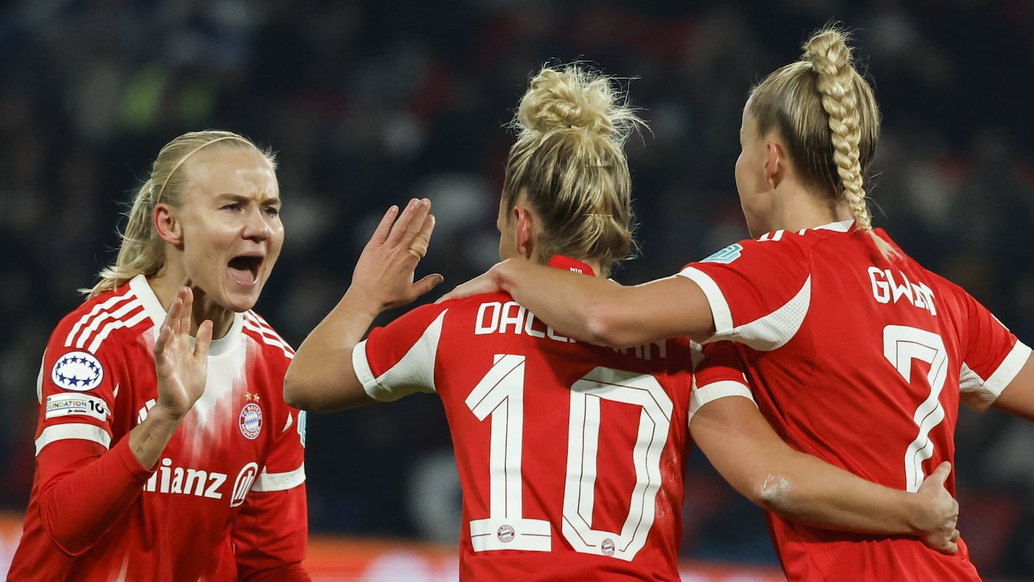 El Bayern hunde al PSG: así está la clasificación de la Champions femenina
