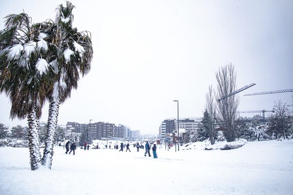 La nevada histórica que cubrió Rivas
