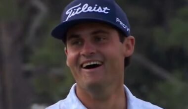 Suber convirtió uno de los birdies más raros del RSM Classic