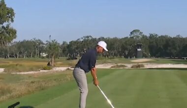 Sam Stevens logró el Hoyo en Uno en el RSM pero no se enteró