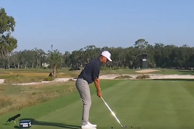 Sam Stevens logró el Hoyo en Uno en el RSM pero no se enteró