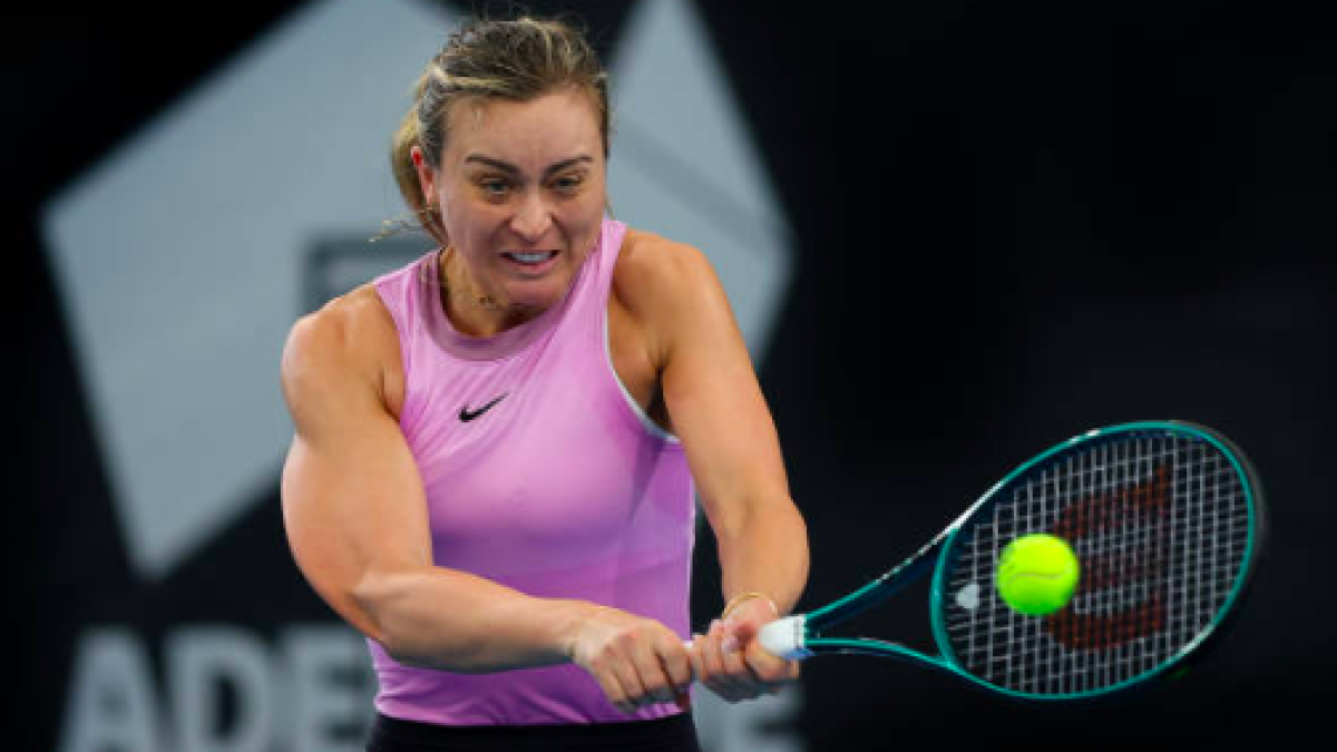 Paula Badosa disputará el torneo de Adelaida 2026. Fuente: Getty