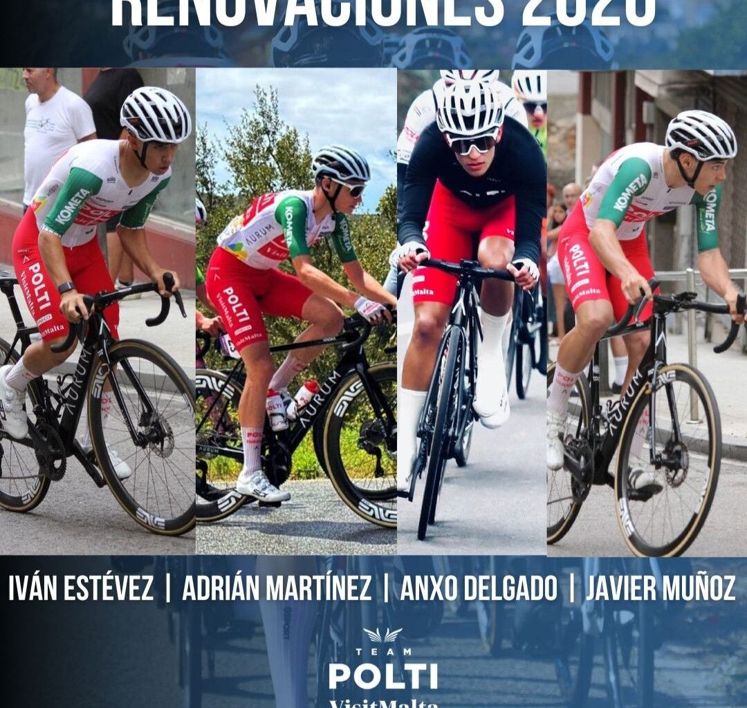 Polti VisitMalta U19 Adrián Martínez Iván Estévez Javi Muñoz Anxo Delgado