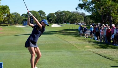 Cómo le fue a la nieta de Donald Trump en su estreno en el circuito mundial de golf