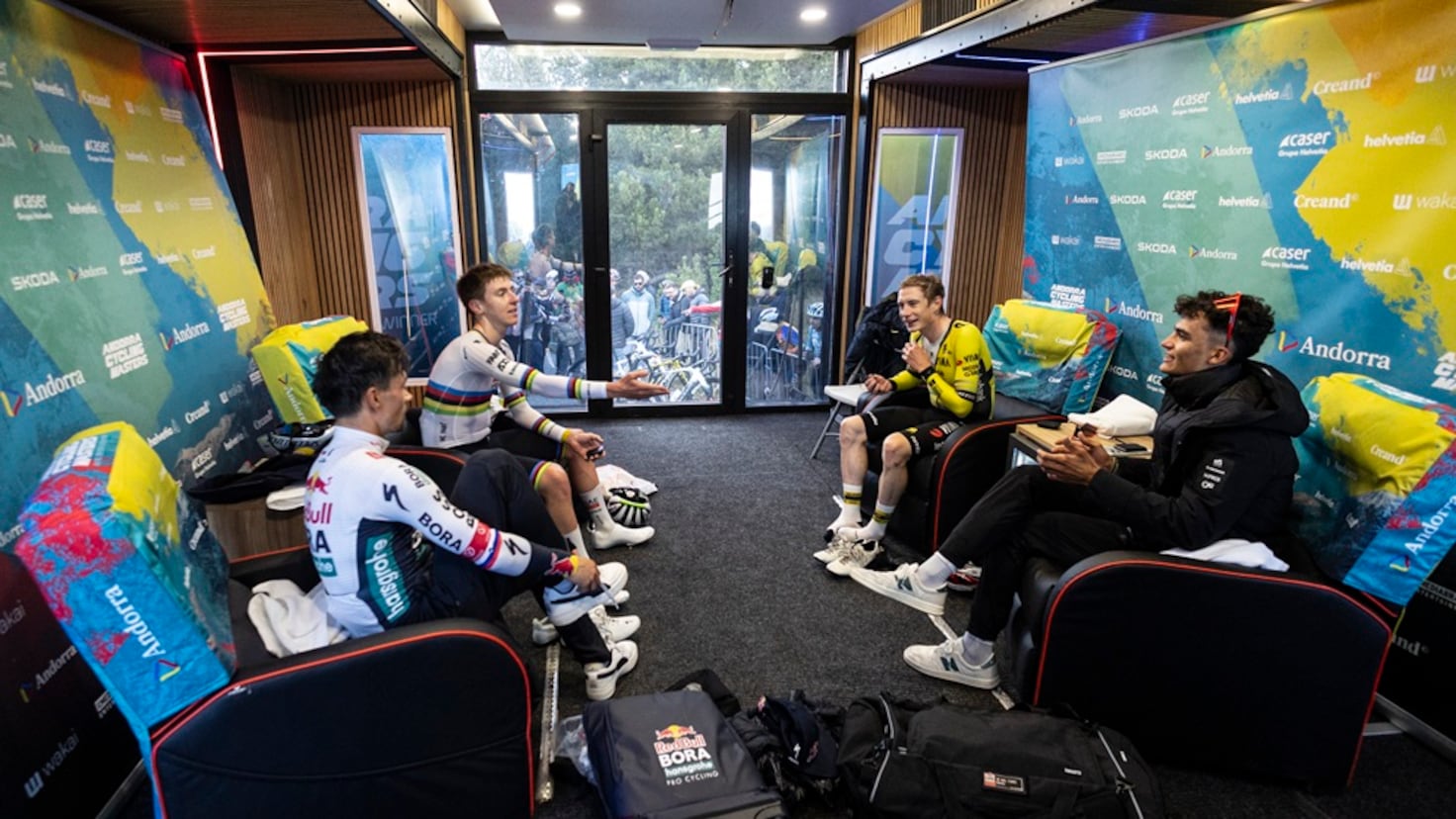 Los secretos de Andorra: “Primero soy padre, después marido y, después, ciclista”