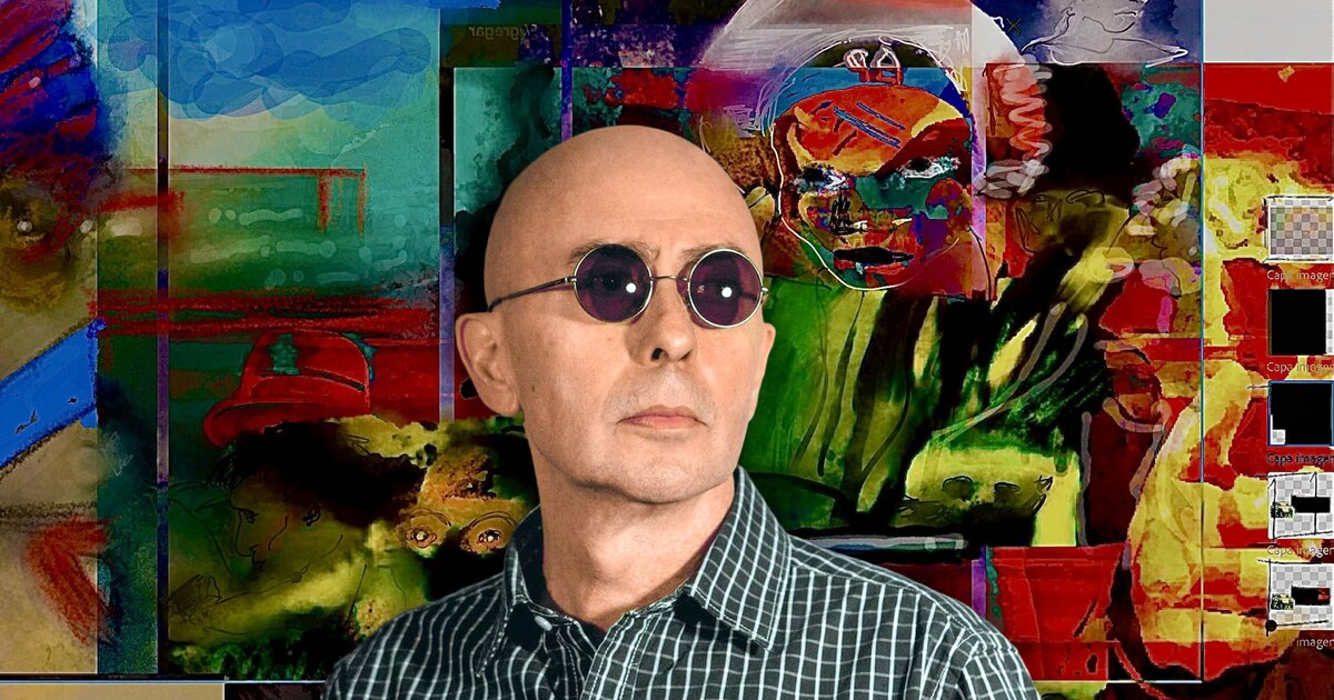 El “Indio” Solari presenta su arte digital en Arthaus