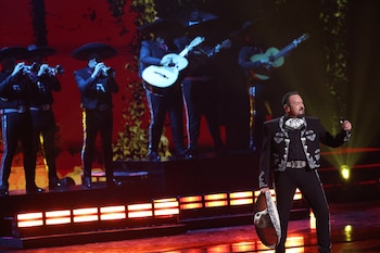 Pepe Aguilar performs at the