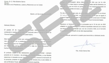 El fiscal general presenta su renuncia al Gobierno antes de que el Supremo ejecute la inhabilitación | Política