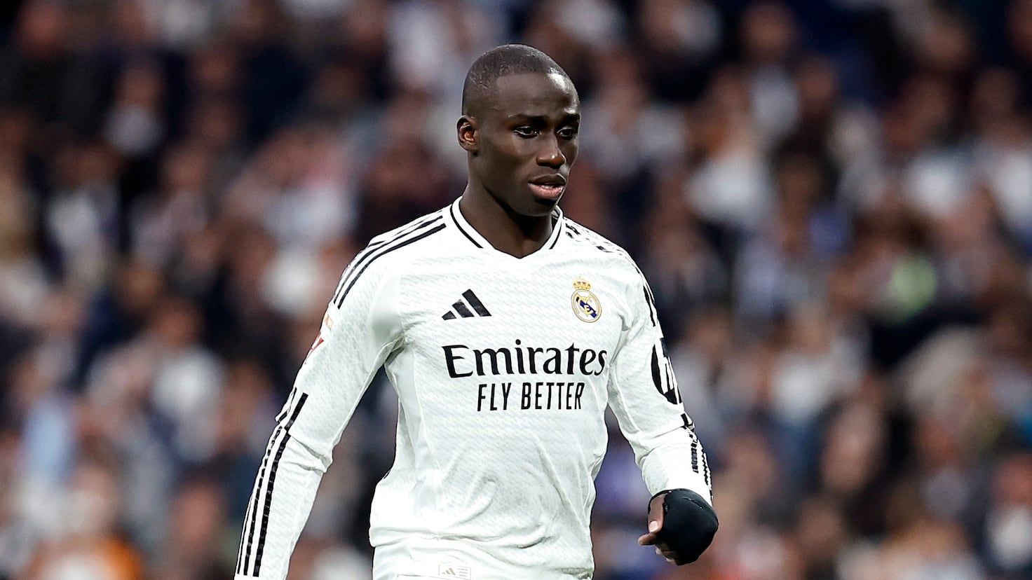Mendy, tras siete meses sin jugar, gran novedad del once del Madrid