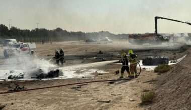Tragedia en el Salón Aeronáutico de Dubái: un avión de combate indio se estrelló durante una demostración