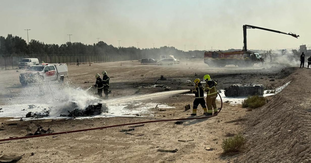 Tragedia en el Salón Aeronáutico de Dubái: un avión de combate indio se estrelló durante una demostración