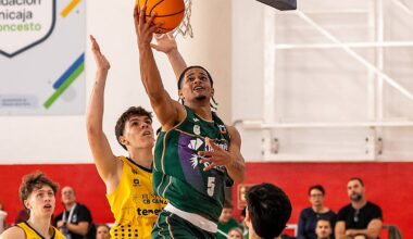 Wilmer Mejía, decisivo en el primer triunfo del Unicaja Alhaurín de la Torre