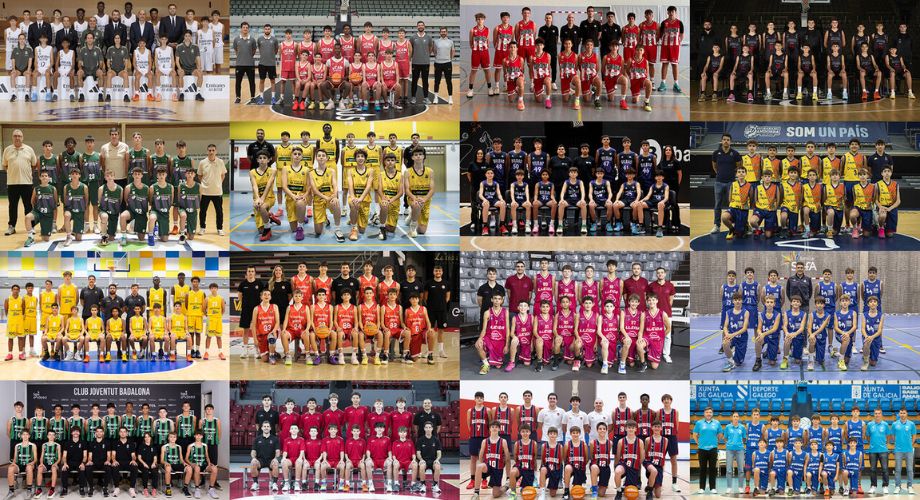 Las plantillas de los equipos que lucharán por un puesto en la Minicopa Endesa 2026