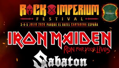 El Rock Imperium Festival descubre su cartel completo y distribución por días