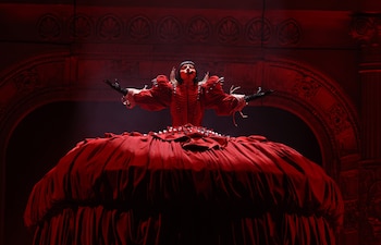 Lady Gaga en escena con