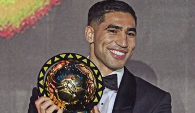 Achraf, Balón de Oro africano
