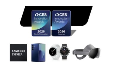 Samsung galardonada con varios premios CES® 2026 a la innovación