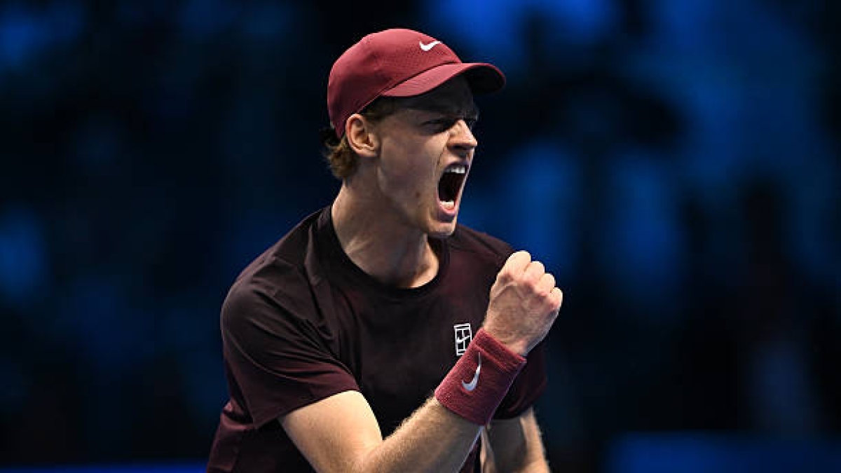 Sinner consigue un hito nunca antes visto en las ATP Finals. Foto: Gettyimages
